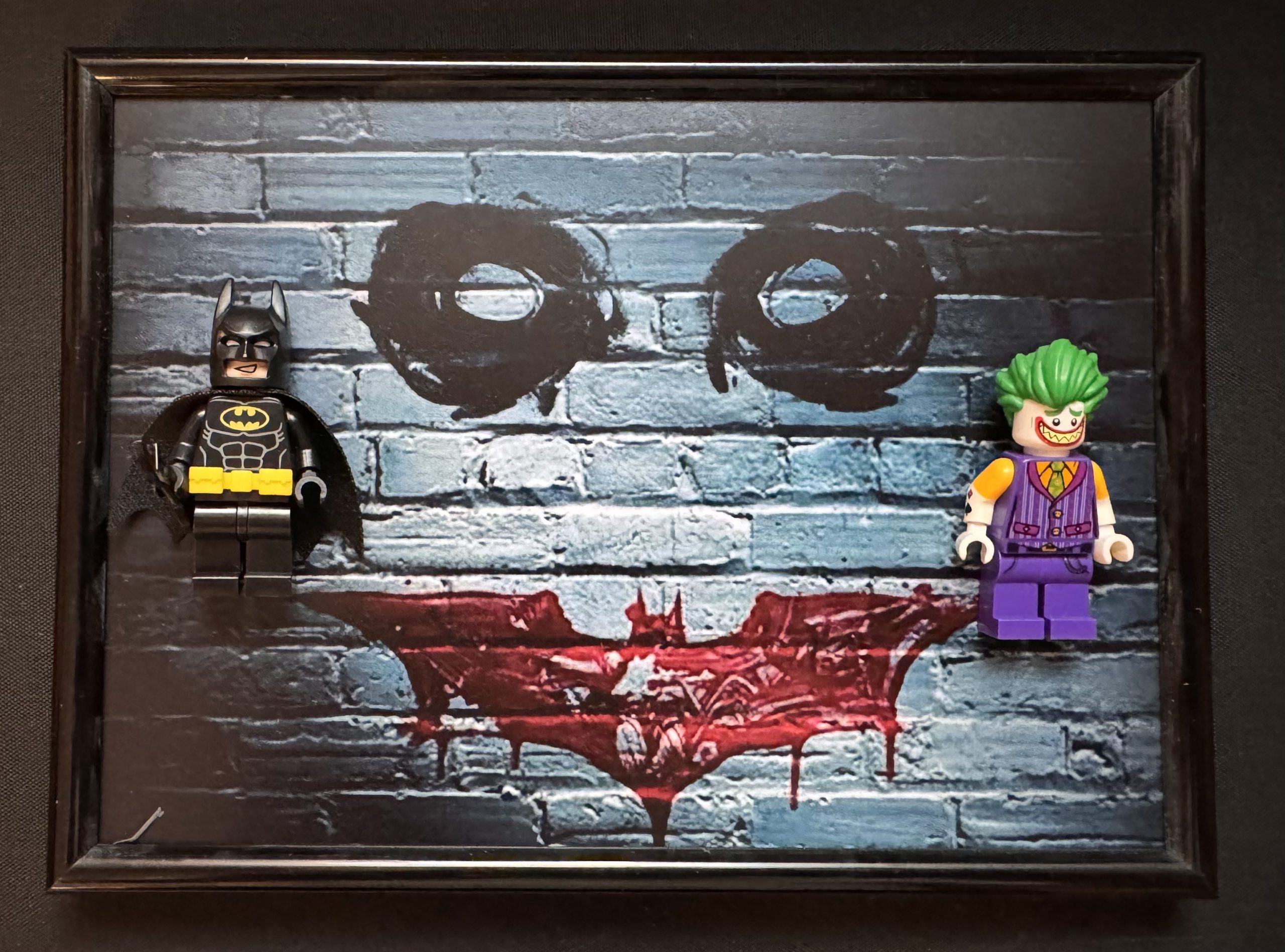 Lego kép -Batman és Joker