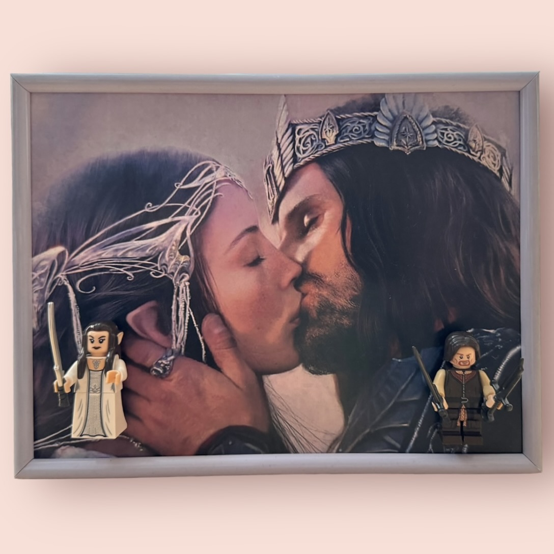 Arwen és Aragorn lego kép